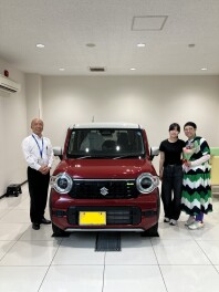 新型ハスラーのご納車　おめでとうございます！