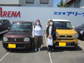 ハスラーご納車！