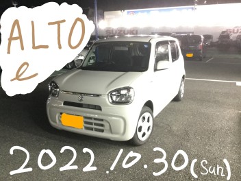 ＡＬＴＯ！　納車しました！