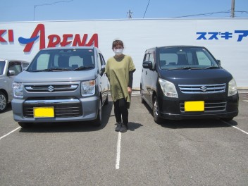 ワゴンR納車させて頂きました！！
