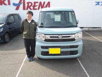 スペーシアご納車させて頂きました！
