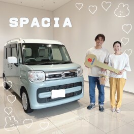 スペーシアご納車させていただきました！