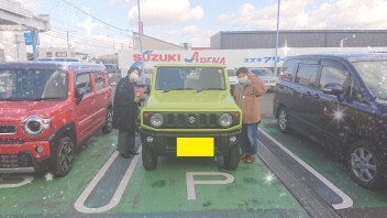 ジムニーお納車させて頂きました！！