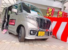 新型スペーシアカスタム試乗出来ます★
