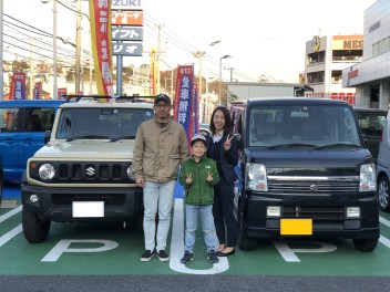 カッコイイ！！！新型ジムニーシエラをご納車♪