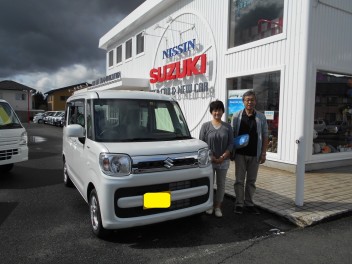 『スペーシア』納車おめでとうございます!!