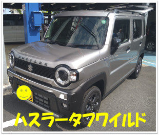 ★　ハスラータフワイルド試乗車入りました　★