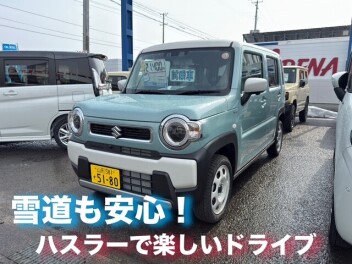 雪国・山形で感じる安心感！　－ハスラーで雪道ドライブー