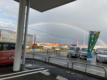 雨上がりに．．．