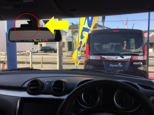 運転席から