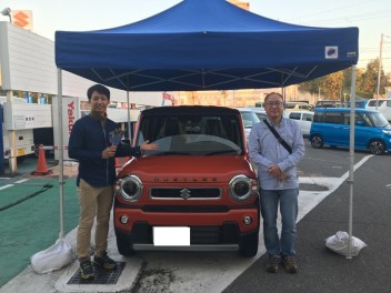 Ｙ様納車　新型ハスラー！