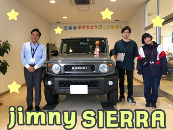 ＳＵＺＵＫＩグリルがこだわり！ジムニーシエラ♪