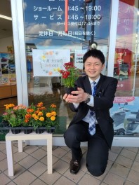 【お花】といえば岐南店！大好評毎週土日はお花の日