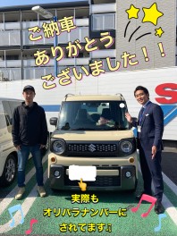 スペーシアギアご納車させて頂きました！！