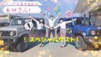 ジムニーシエラの試乗が当店で(@^^)♪