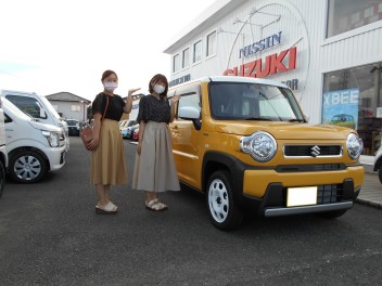 『ハスラー HYBRID G』納車☆彡