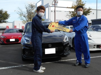 ”スイフトスポーツ”納車☆彡