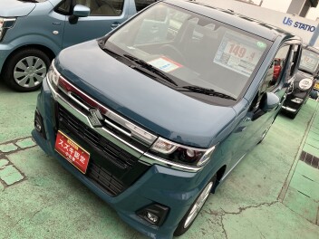 【中古車紹介】ワゴンＲカスタムＺ【デニムブルーメタリック】