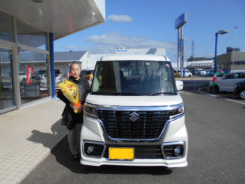 スペーシアカスタムご納車☆