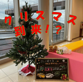 アリーナ萩生に早めのクリスマス到来！？