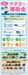 ご存知ですか？サポカー補助金！