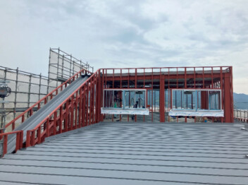 アリーナ尾鷲建て替え工事　進捗状況