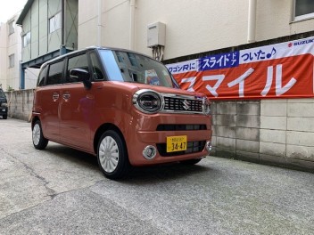 新型ワゴンＲスマイルやってきました！