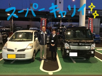 Ｆ様　スーパーキャリイご納車☆