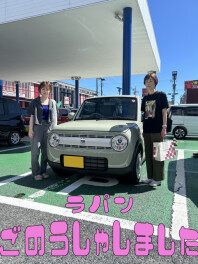 ♪♪♪ラパンご納車しました♪♪♪