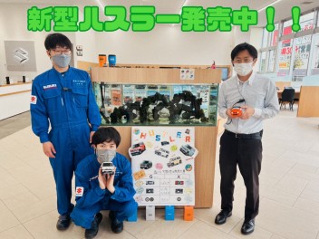 新型ハスラー発売中！！