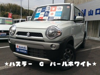 ハスラー　Ｇ　入荷いたしました！
