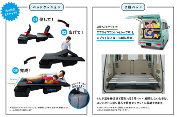 スズキの便利な車中泊グッズご紹介します！