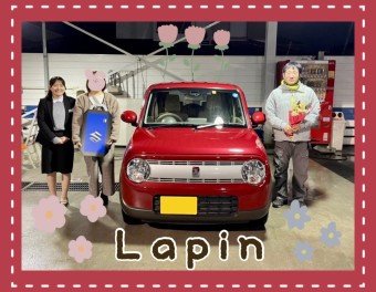 ☆ラパン納車式☆