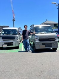 新型エブリイご納車させて頂きました！