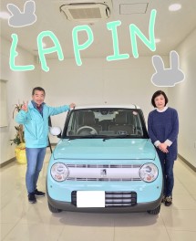 K様　ラパンご納車！！