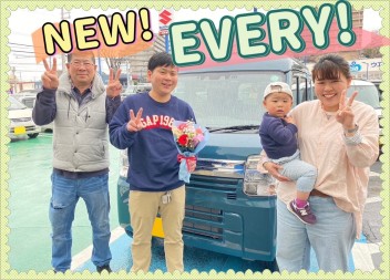 NEW! エブリイ　ご納車です＾＾