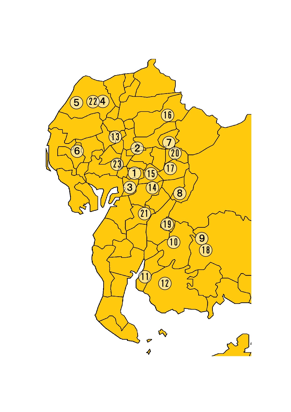 拠点地図