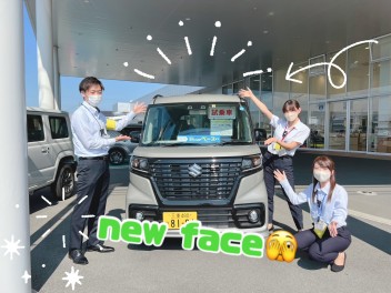 new Faceのご紹介！