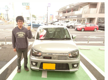 Ｈ.Ｒ様、アルトワークスのご納車ありがとうございます！