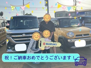 スペーシアカスタムご納車です！