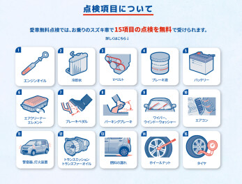 愛車無料点検期間中！