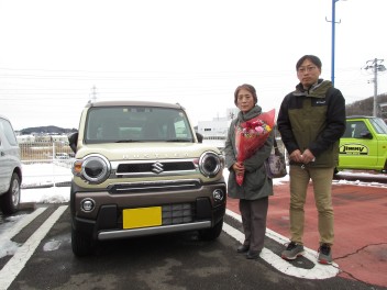 ハスラーご納車です！！