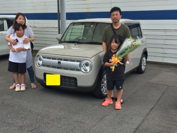 T様　納車ありがとうございます！