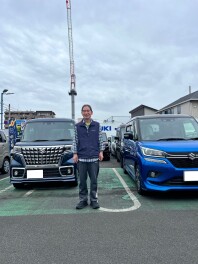 スペーシアカスタムご納車させて頂きました