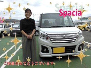 ☆スペーシアカスタム納車式☆