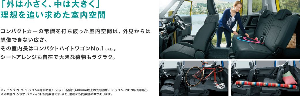 「外は小さく、中は大きく」理想を追い求めた室内空間