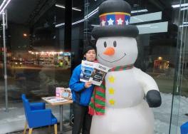 雪だるま君