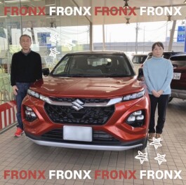 フロンクスご納車いたしました！