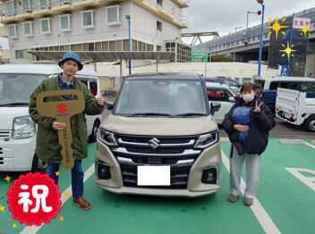 ソリオご納車いたしました！