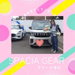 スペーシアギアご納車です(^^♪★